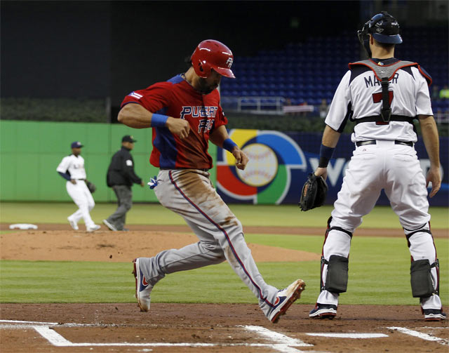 Puerto Rico vence 4-3 a los estadunidenses (Reuters) Puerto Rico vence 4-3 a los estadunidenses (Reuters)