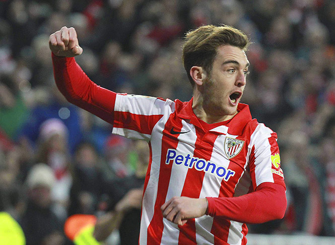 Pero el Athletic respondió con un golazo de Ibai (EFE) Pero el Athletic respondió con un golazo de Ibai (EFE)