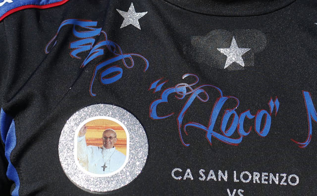 La playera que usó el portero Pablo Migliore (AP) La playera que usó el portero Pablo Migliore (AP)
