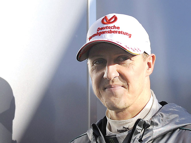 Michael Schumacher sigue internado en el Centro Médico de Grenoble, en Francia. Foto: AFP