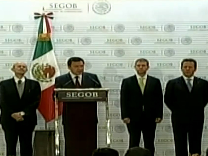 El secretario de Gobernación informó que el Presidente emitió un decreto a través del cual crea la Comisión para la Seguridad y el Desarrollo Integral de Michoacán.