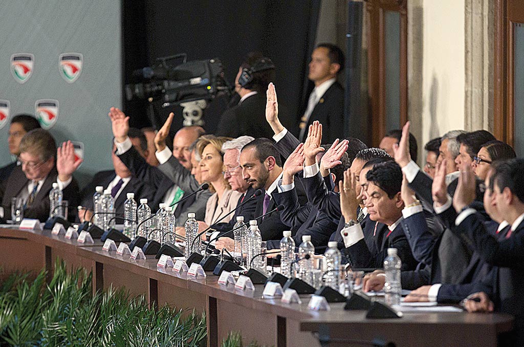 Durante la 35 sesión del Consejo Nacional de Seguridad Pública explicó que el dinero será distribuido de acuerdo con resultados obtenidos, metas, programas y disminución de delitos.