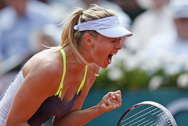 De esta forma festejó su pase a semifinales de Roland Garros (AP) De esta forma festejó su pase a semifinales de Roland Garros (AP)