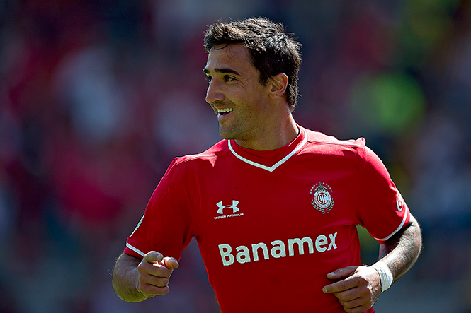 Juan Manuel Salgueiro debuta con gol en el balompié nacional. (Mexsport)