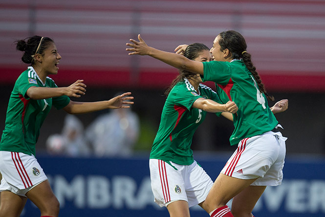 Con este resultado, el seleccionado mexicano femenil sub 20 obtiene su pase a la Copa del Mundo de Canadá 2014 (Mexsport) Con este resultado, el seleccionado mexicano femenil sub 20 obtiene su pase a la Copa del Mundo de Canadá 2014 (Mexsport)