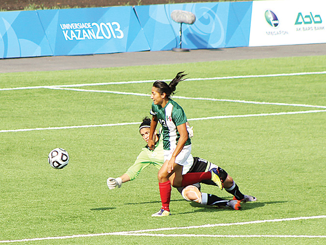 El Tricolor femenil no tuvo problemas para vencer a Sudáfrica. Foto: Conade