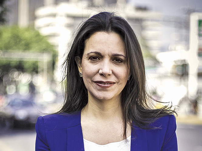 María Corina Machado, diputada venezolana. Foto: Daniel Betanzos María Corina Machado, diputada venezolana. Foto: Daniel Betanzos
