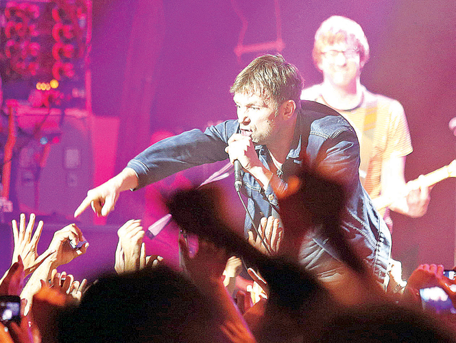 Blur previo al Vive Latino
