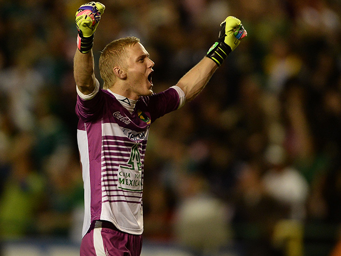 El arquero de León fue pieza clave para el campeonato logrado por León. (Mexsport)