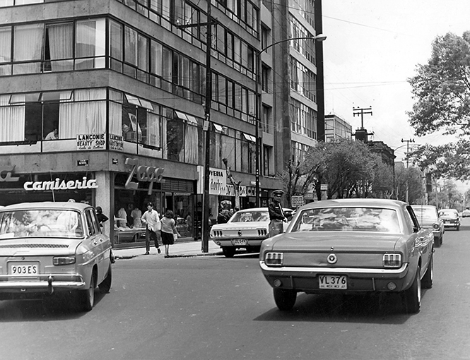 A fines de los años sesenta y principios de los setenta del siglo pasado floreció esta área del Distrito Federal entre las calles de Liverpool, Paseo de la Reforma, Insurgentes y Florencia.